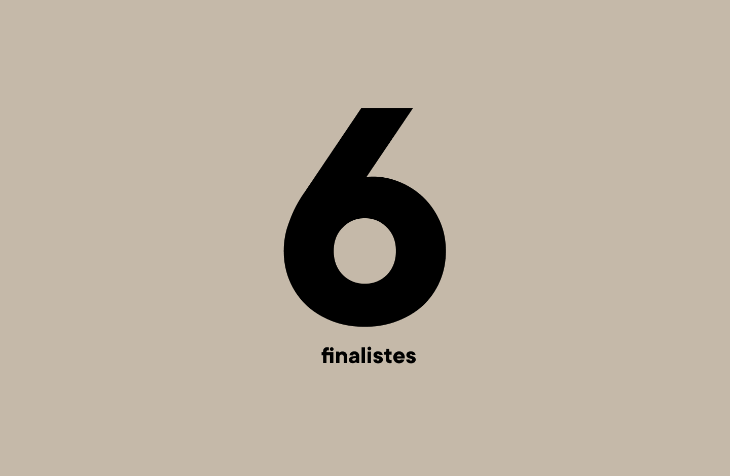 Les six finalistes du prix à l’innovation 2016-2017