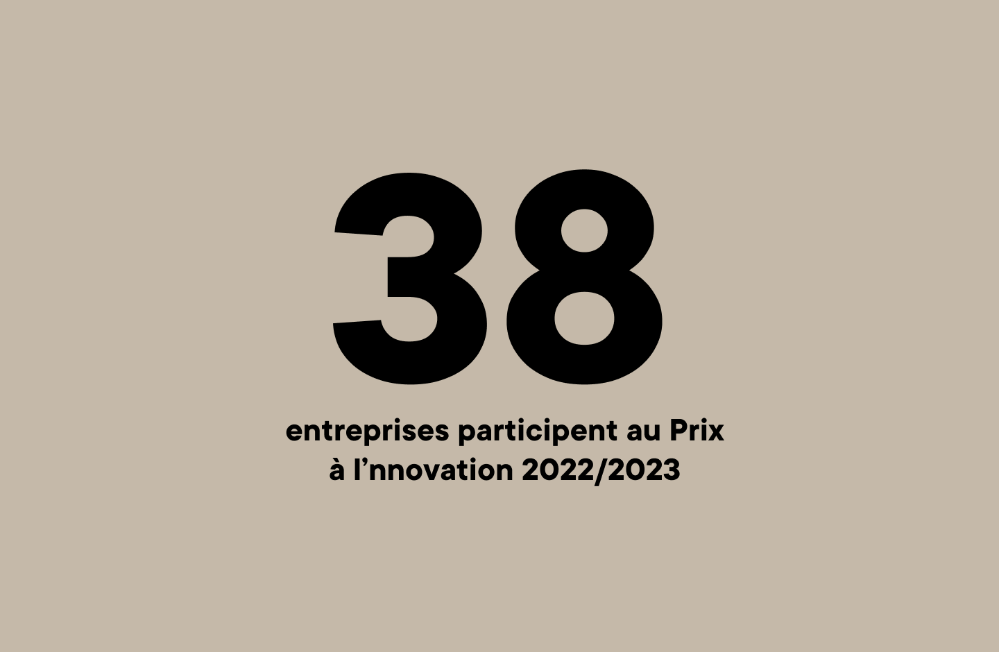 38 entreprises participent au prix à l’innovation 2022-2023