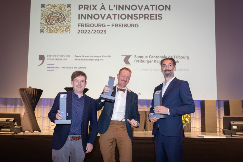 Comet, Neuria ET PMF-System gagnent le Prix à l’innovation du canton de Fribourg