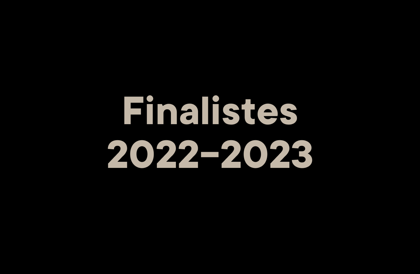 Les finalistes du Prix à l’innovation 2022-2023 sont connus